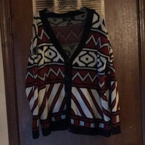 Thick cardigan